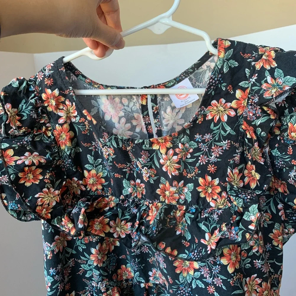 Girls WONDER NATION Summer Dress XL PLUS (14/16). - Picture 4 of 7